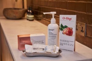 O-Shot products with sterile equipment Manchester Aesthetics